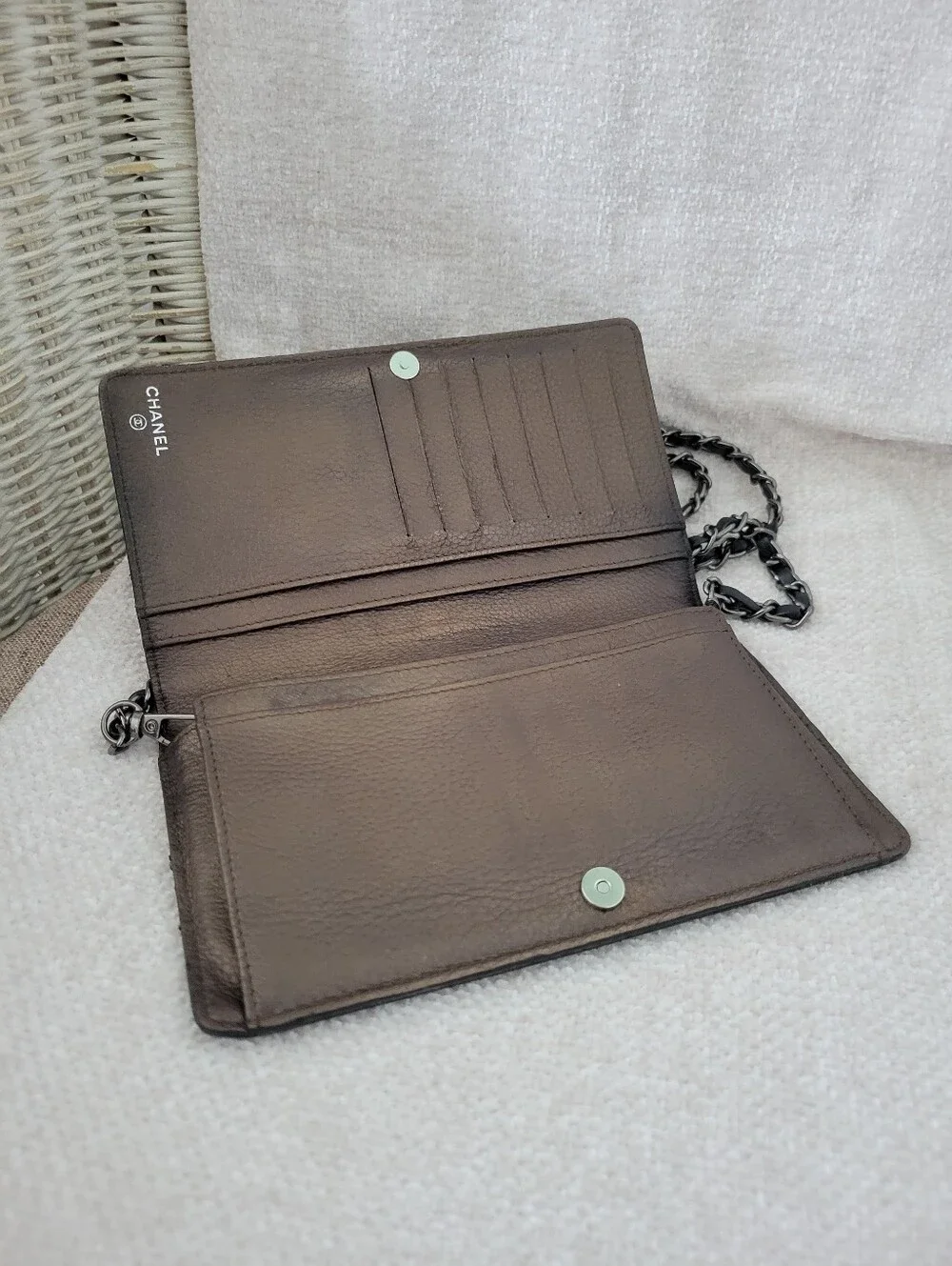 Chanel Coco Pochette Wallet Crossbody Bag